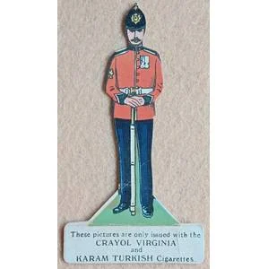 1914 Major Drapkin & Co London Cigarette Card-The King's (Liverpool Regt).