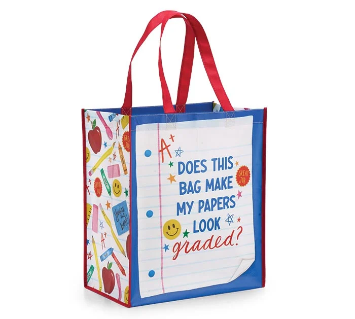 A TEACHER POLYPROPYLENE TOTE