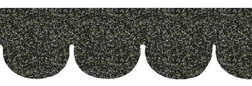 Salt/Pepper Fishscale Asphalt Shingles
