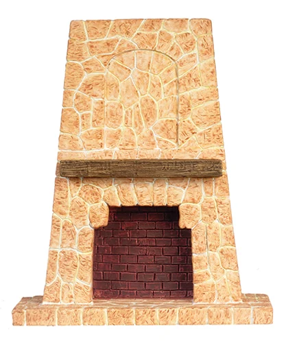 Polyresin Fireplace