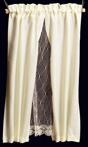 Kitchen Curtains, Country Green