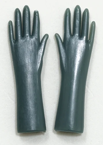 Black Rubber Gloves