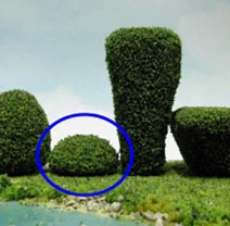 Tree-Mound, 1-1/2" diameter,2 pc.