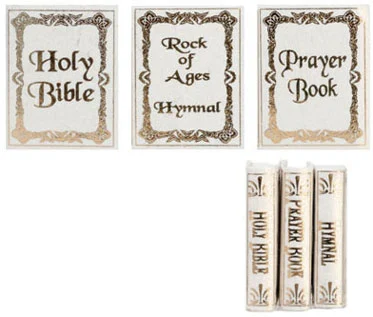 Religious Set - White, 3pc