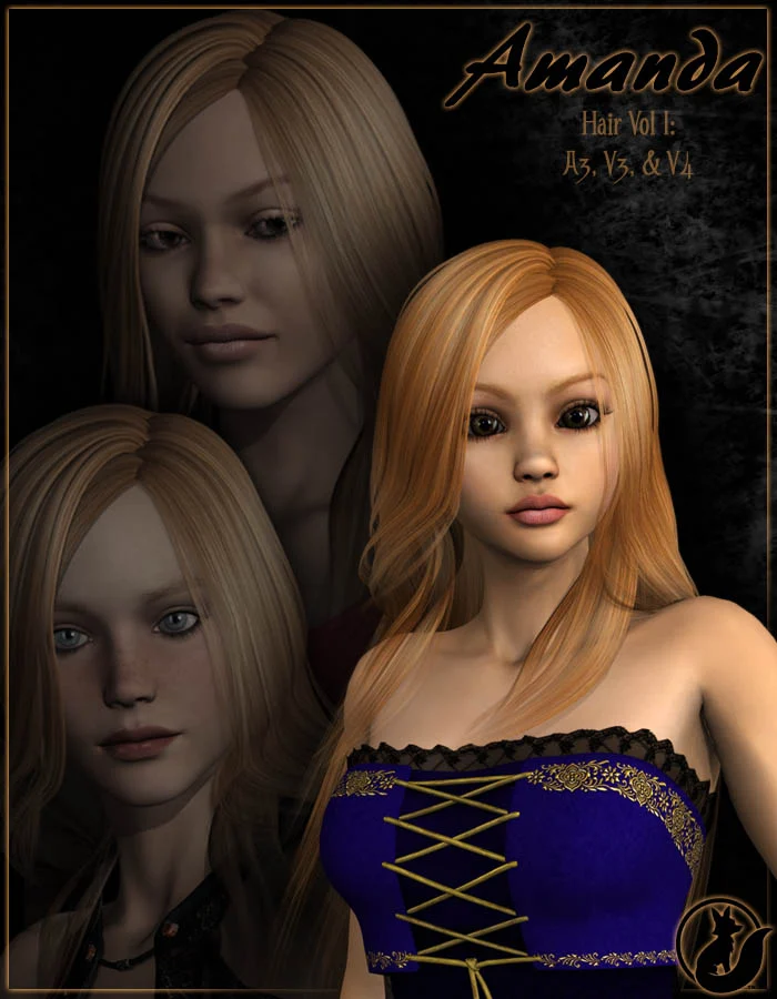 Amanda Hair Vol I - A3, V3, V4