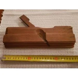 Antique wooden moulding carpenters plane