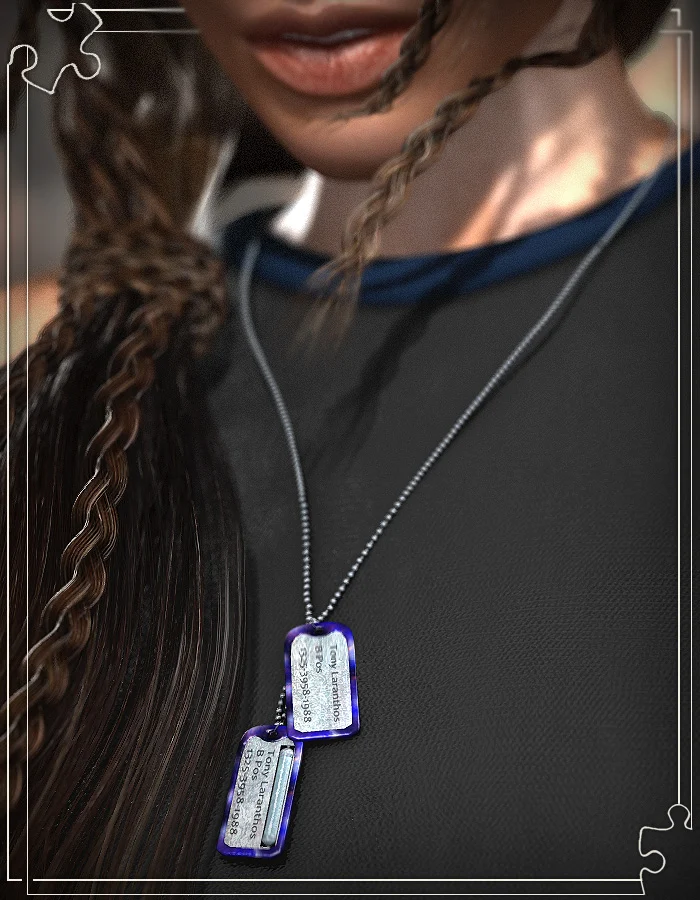 Bits 'n Pieces - Dogtags and Chain for Victoria 4