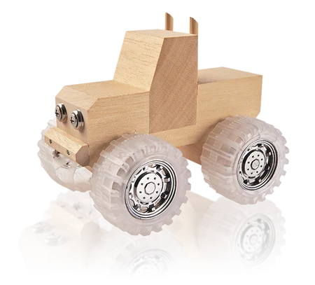 BuildMe Monster Wooden Truck