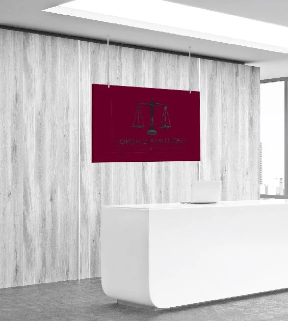Ceiling Hanging Grip and Cable (Hang signage from the ceiling)