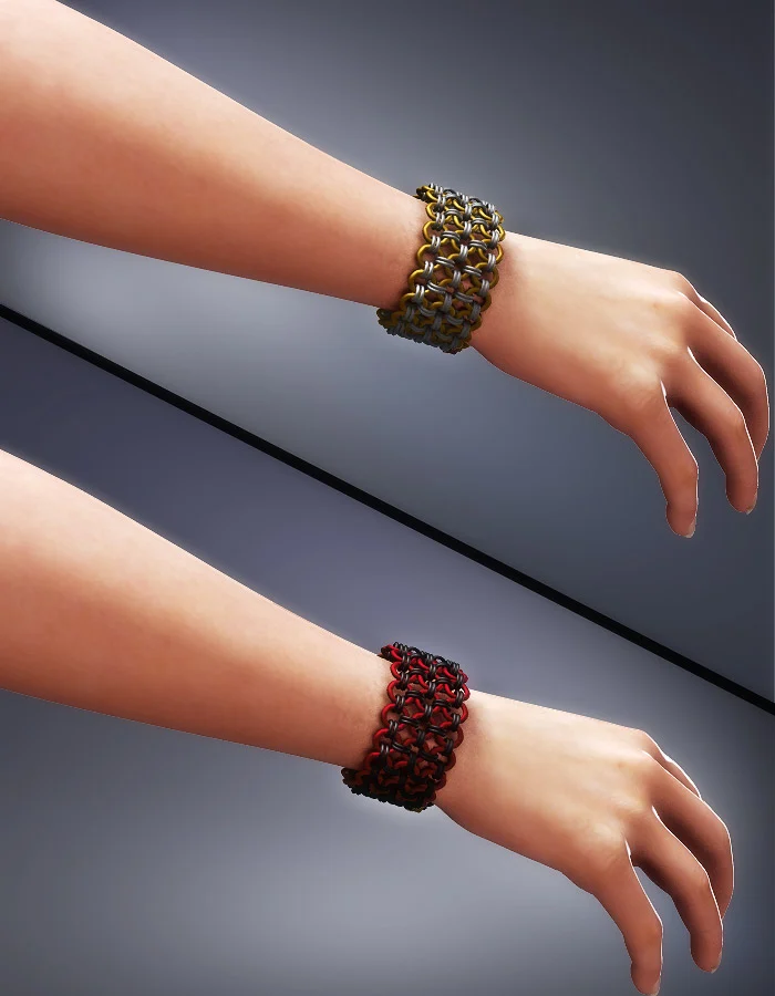 Chainmail Bracelets/Anklets for V4