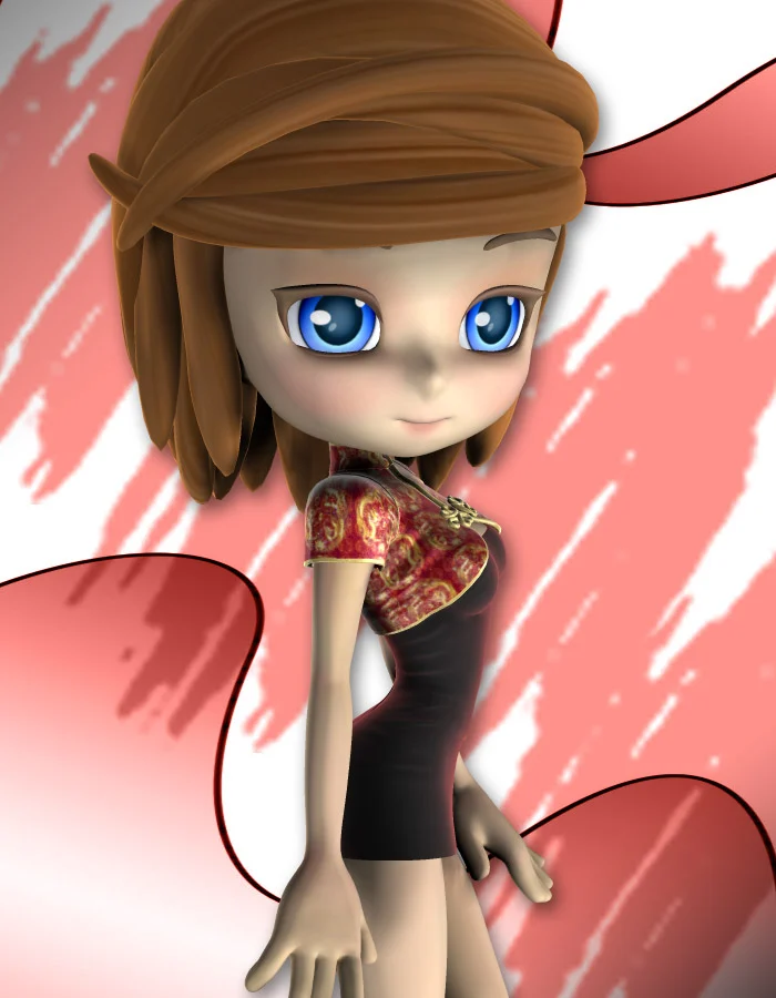 Chocolate Hair for Cookie