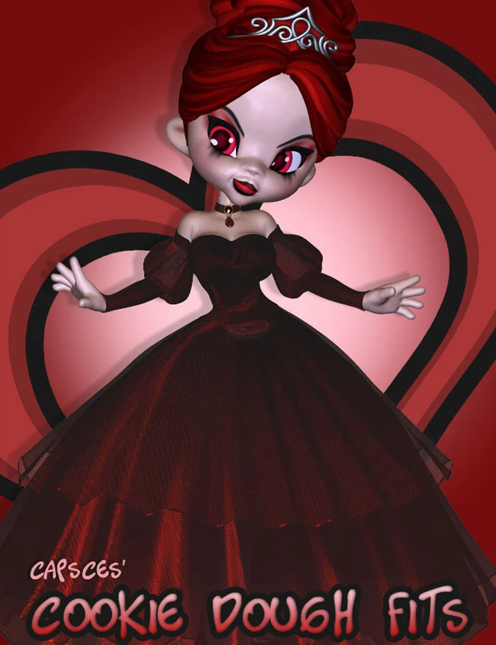 Cookie Dough Fits: Goth Gown