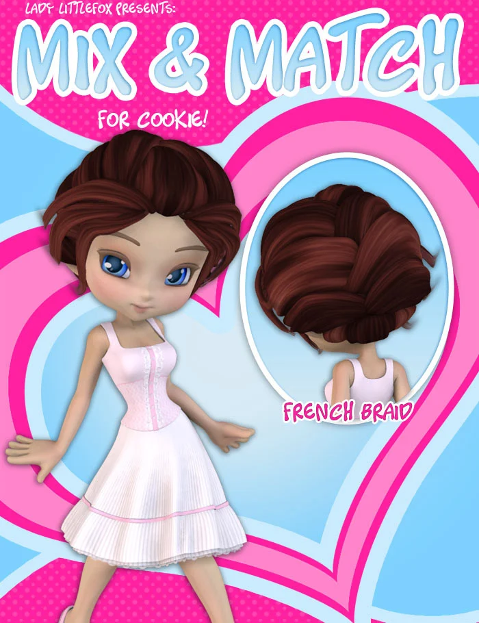 Cookie Mix and Match: French Braid