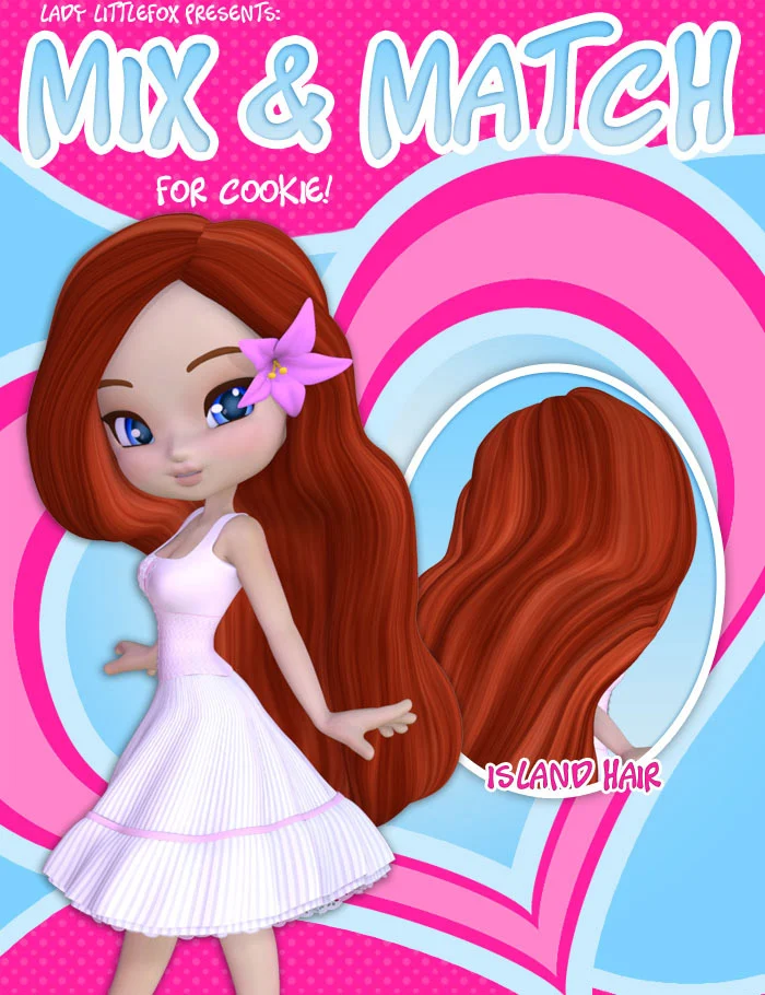 Cookie Mix and Match: Island Hair