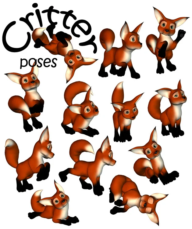Critter Poses for Sir Guy