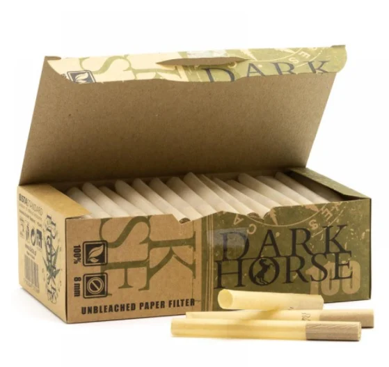 Dark Horse - Unbleached Canna Tubes (500s) (DHCT01)