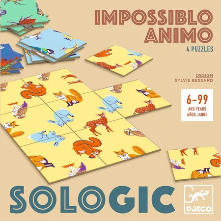 Djeco Impossible Animal Logic Puzzles