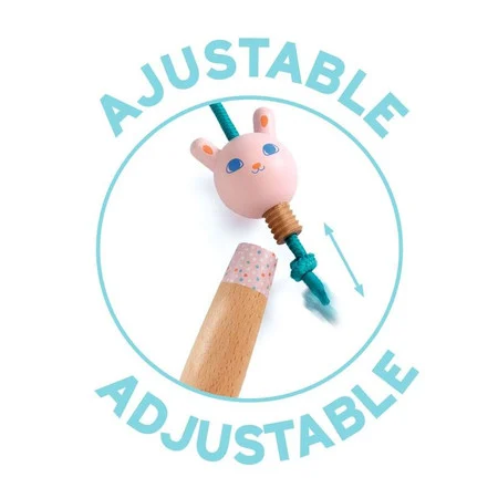 Djeco Skipping Lea Pink Skipping Rope