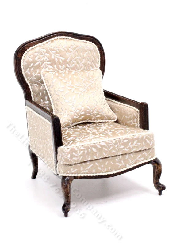Dollhouse Miniature Chair by Judith Blondell