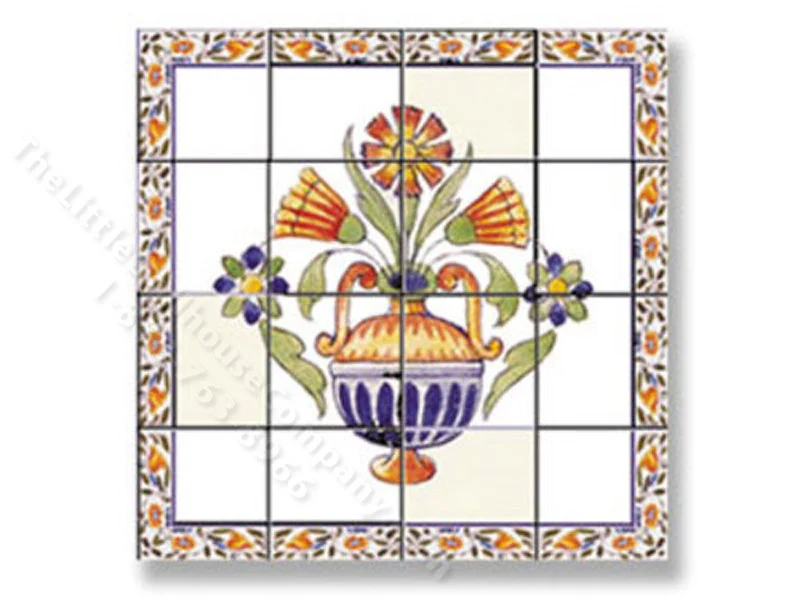 Dollhouse Scale Model Picture Mosaic Tile