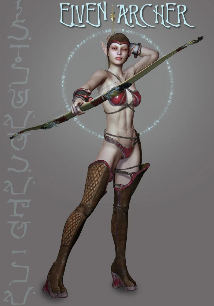 Elven Archer poses
