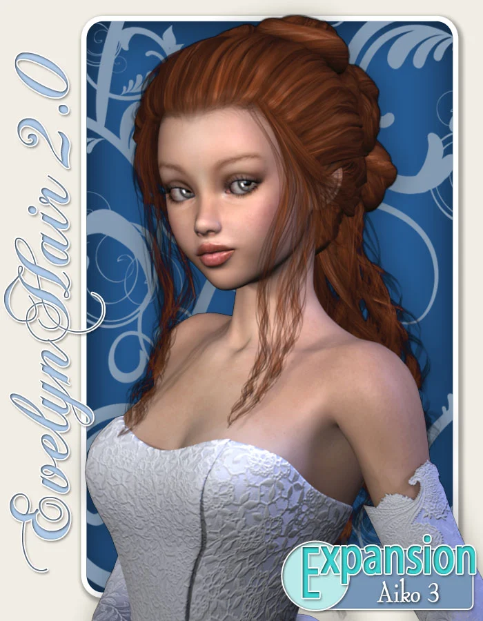 Evelyn Hair 2.0 - A3 Expansion
