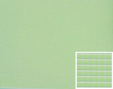 Floor Tile, Green, 1/8"sq 11" x 15"