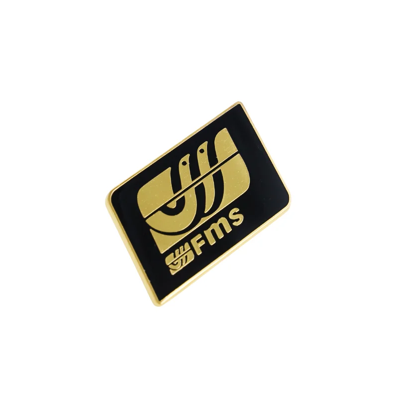 FMStival Gold Hard Enamel Pin