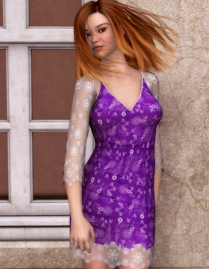 Funky Flowers for Butterfly Dress