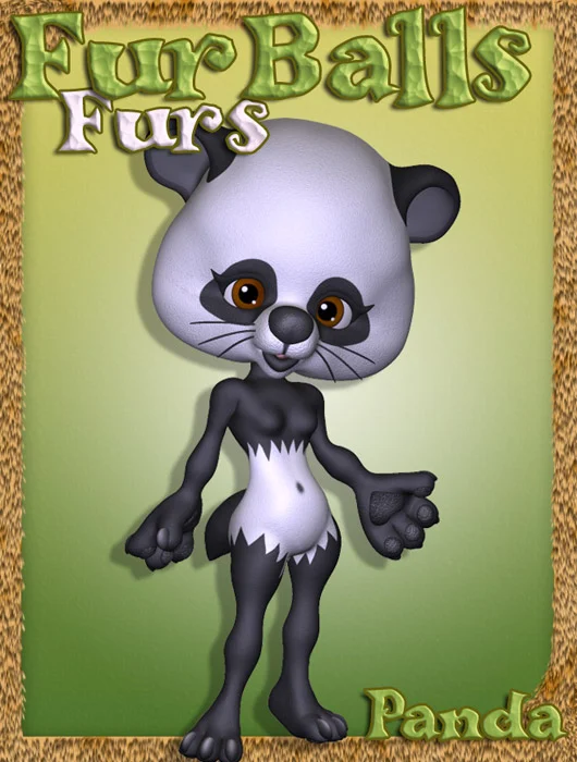 Furballs' Furs - Panda