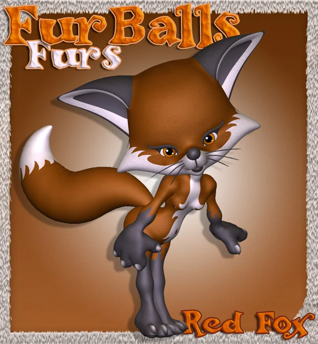 Furballs' Furs - Red Fox