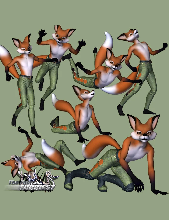 Furries' Poses - Set A