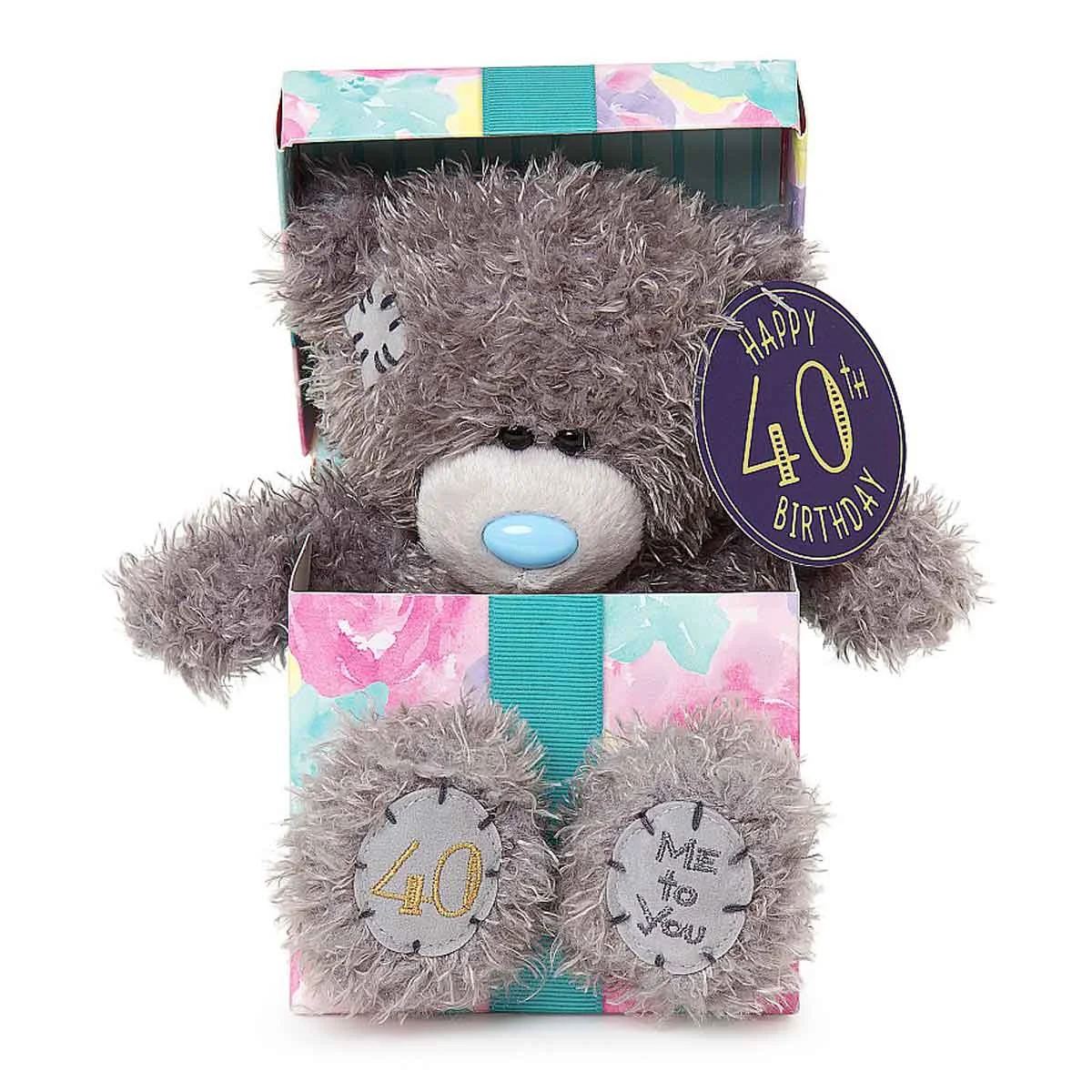 Me to You Tatty Teddy Bear 40th Birthday in Box – 7”