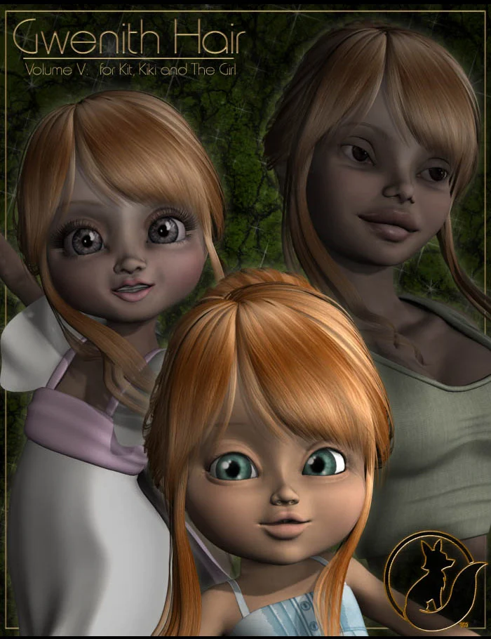 Gwenith Hair - Vol V Kit, Kiki, The Girl