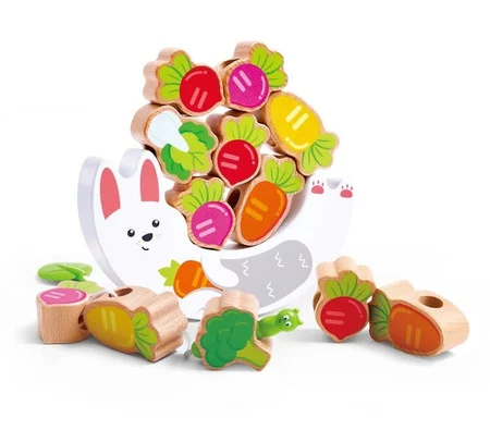 Hape Bunny Wooden Balance & Lacing Game