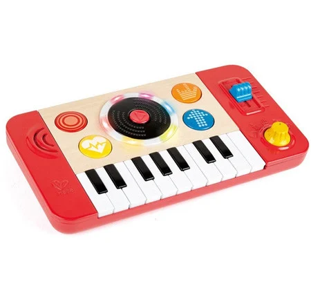 Hape Electronic Kids Piano DJ Mix & Spin Studio