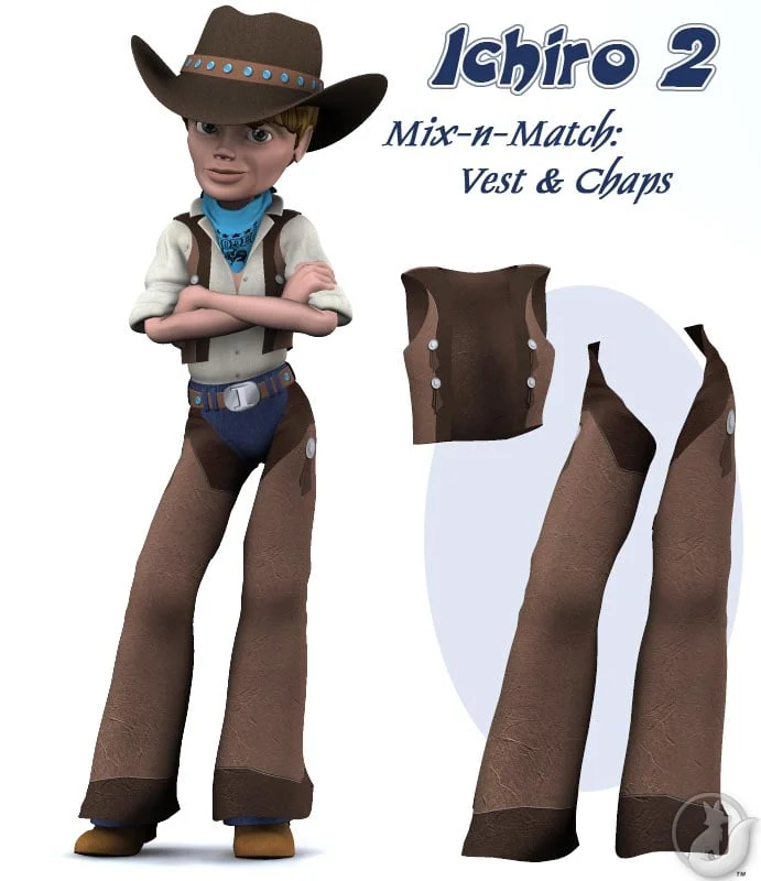 I2 Mix-n-Match: Vest and Chaps