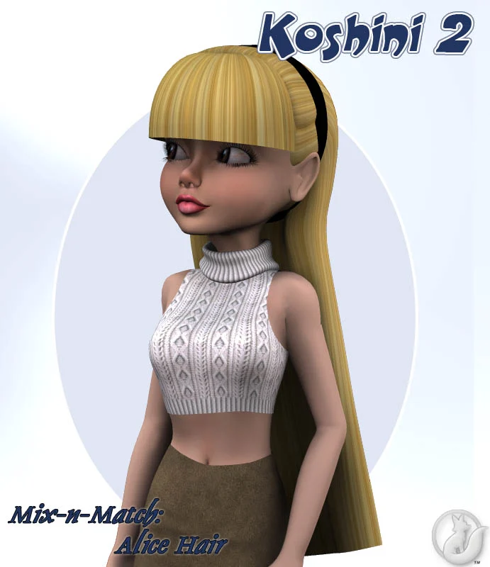 K2 Mix-n-Match: Alice Hair