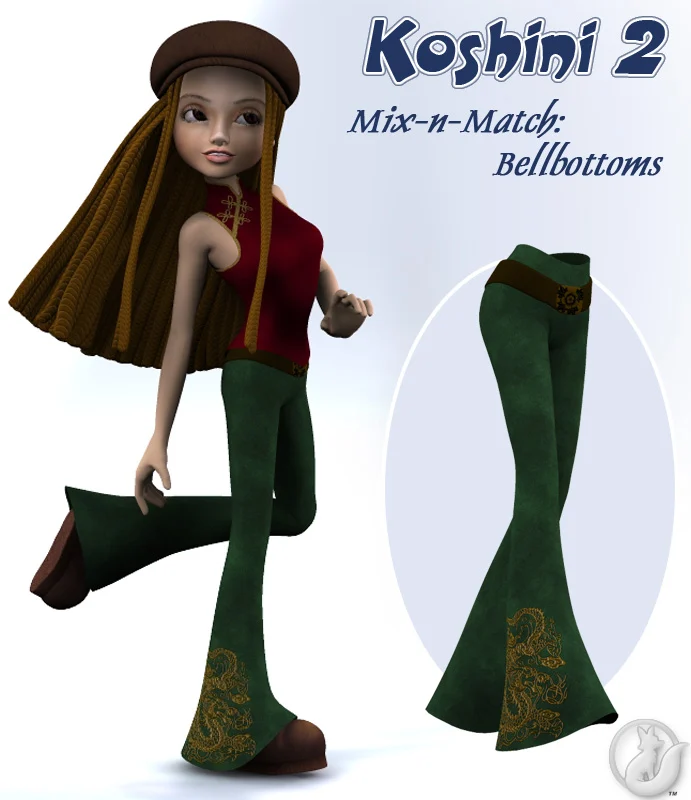 K2 Mix-n-Match: Bellbottoms