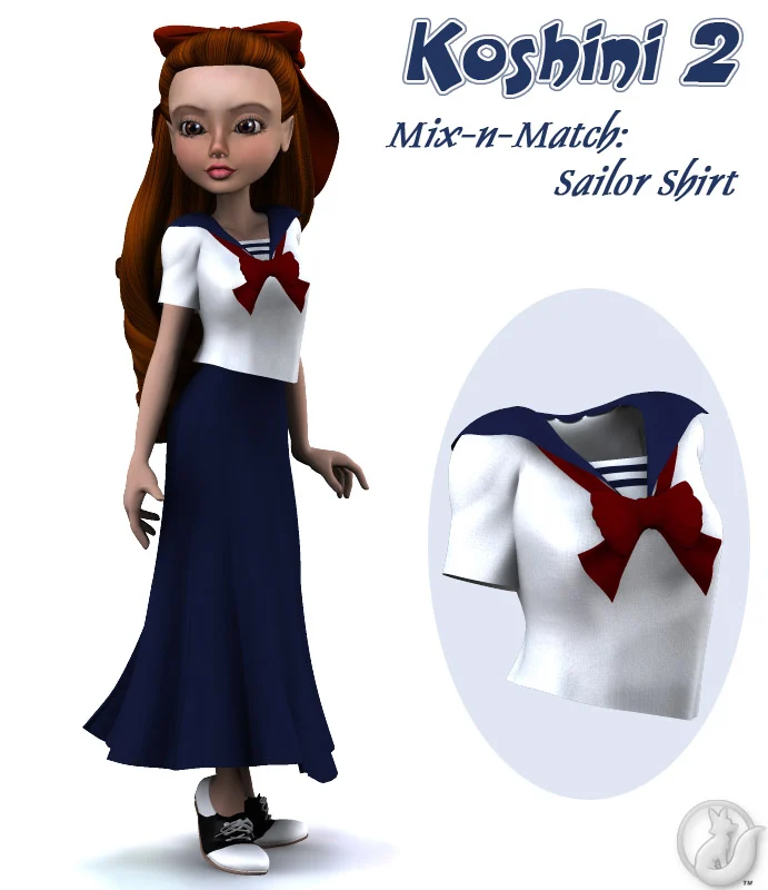 K2 Mix-n-Match: Sailor Shirt