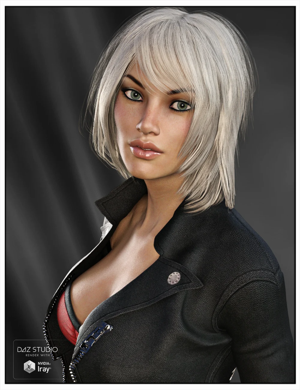 Kiva Hair for Genesis 3 Female(s), Genesis 2 Female(s) and Victoria 4