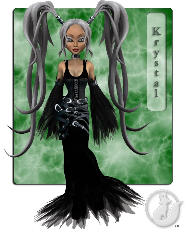 Krystal Clothing Pack 4 - Black Rose
