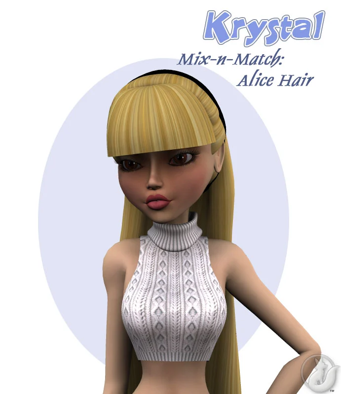 Krystal Mix-N-Match: Alice Hair