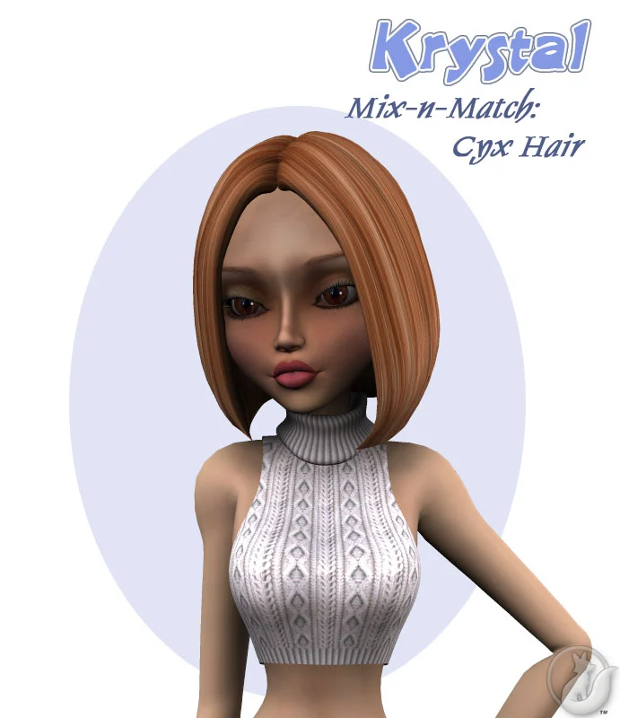 Krystal Mix-N-Match: Cyx Hair