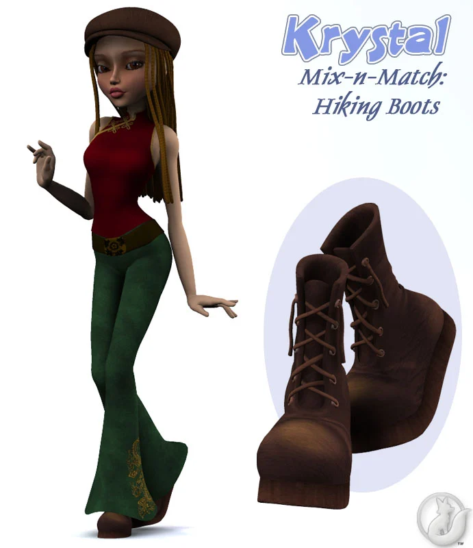 Krystal Mix-N-Match: Hiking Boots