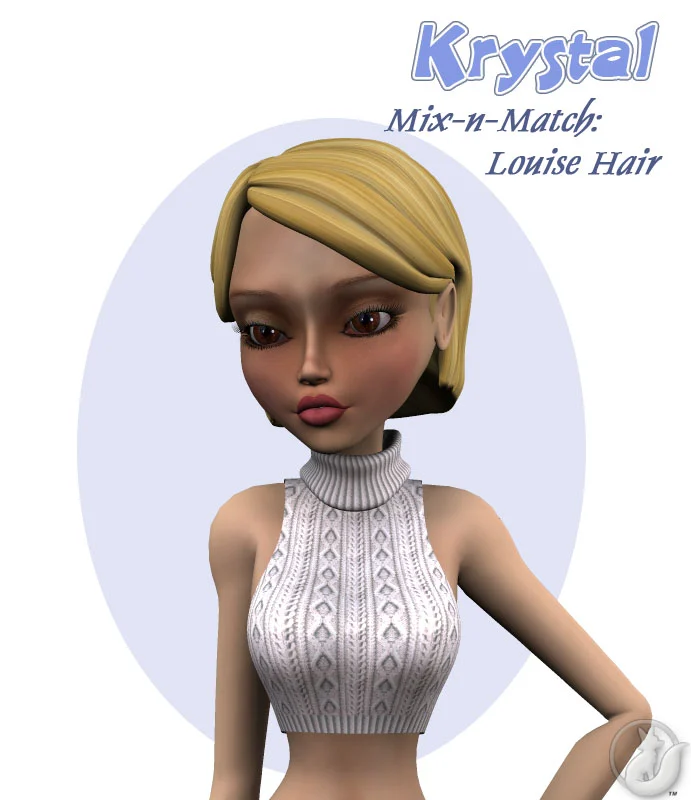 Krystal Mix-N-Match: Louise Hair