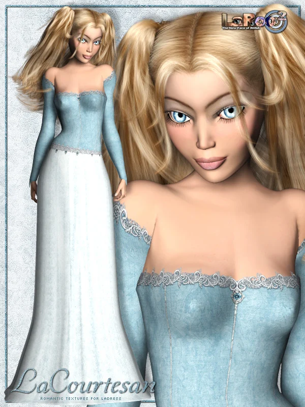 LaCourtesan Aquamarine for LaDress