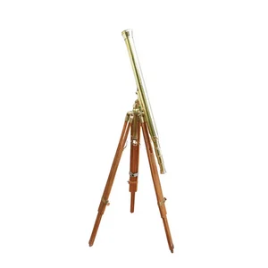 A Large Brass Stanley/ London Telescope