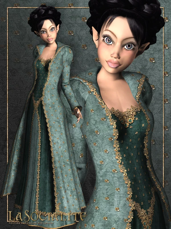 LaSocialite:Peacock Coat