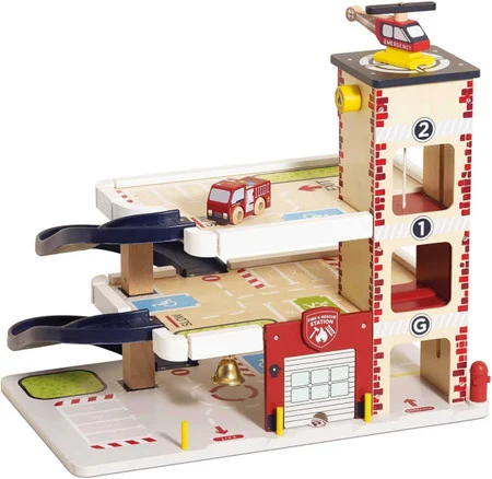Le Toy Van George's Fire & Rescue Garage